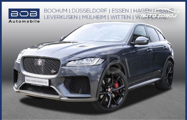 Jaguar F-Pace SVR P550 AWD, 405kW, A8, 5d.