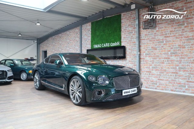 Bentley Continental GT Speed, 485kW, A, 2d.