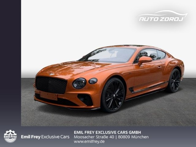 Bentley Continental GT Speed, 485kW, A, 2d.
