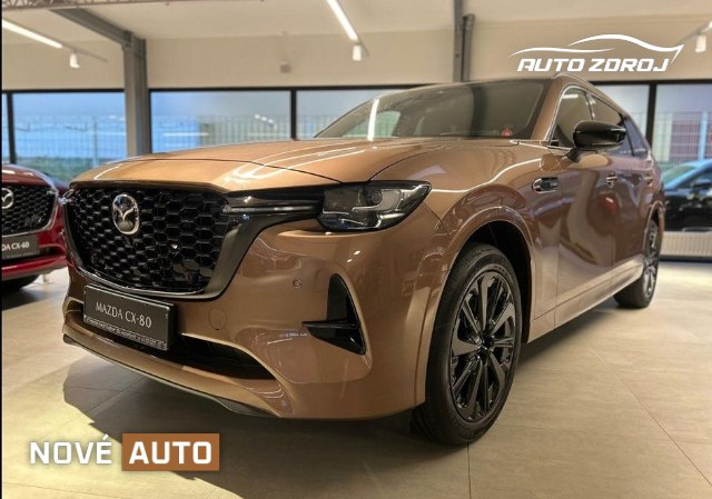 Mazda CX-80 Homura Plus 3.3 e-SKYACTIV D AWD, 187kW, A, 5d.