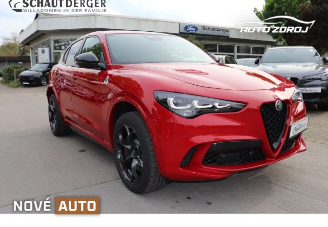 Alfa Romeo Stelvio Quadrifoglio Q4 2.9 V6 Bi-Turbo, 382kW, A8, 5d.