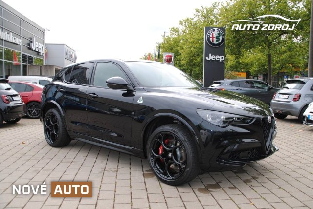 Alfa Romeo Stelvio Quadrifoglio Q4 2.9 V6 Bi-Turbo, 382kW, A8, 5d.