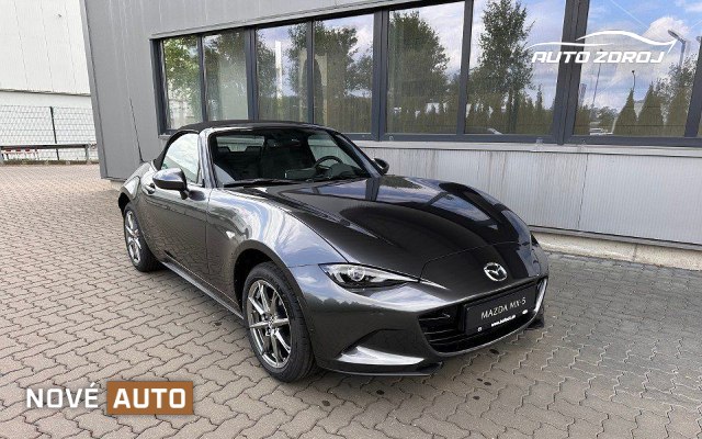 Mazda MX-5 Roadster 1.5 Skyactiv-G RWD Exclusive-Line, 97kW, M, 2d.