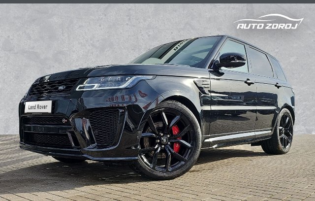 Land Rover Range Rover Sport SVR 5.0 V8 AWD, 423kW, A8, 5d.