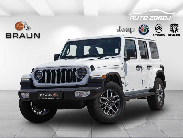 Jeep Wrangler Sahara 2.0 T-GDI 4x4, 200kW, A, 5d.