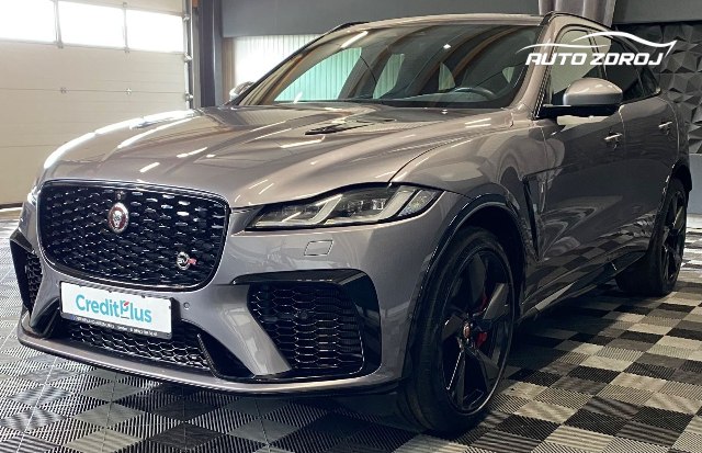 Jaguar F-Pace SVR P550 AWD, 405kW, A8, 5d.