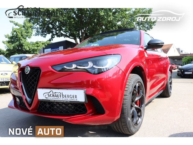 Alfa Romeo Stelvio Quadrifoglio Q4 2.9 V6 Bi-Turbo, 382kW, A8, 5d.