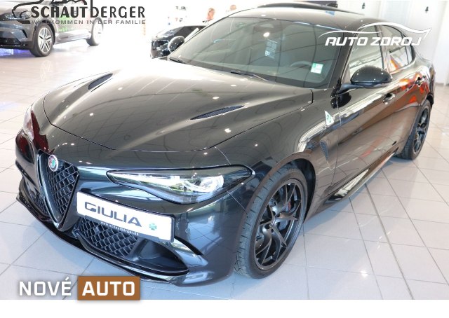 Alfa Romeo Giulia Quadrifoglio 2.9 V6 Bi-Turbo, 382kW, A, 5d.