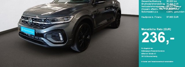 Volkswagen T-Roc R-Line 2.0 TSI DSG 4Motion, 140kW, A, 5d.