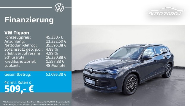 Volkswagen Tiguan Life 2.0 TDI DSG, 110kW, A7, 5d.