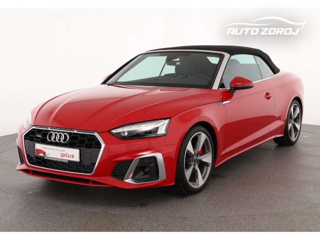 Audi A5 Cabriolet S-Line 45 TFSI quattro S-tronic, 195kW, A7, 2d.