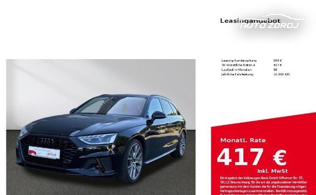 Audi A4 Avant S-Line 35 TDI S-tronic, 120kW, A7, 5d.