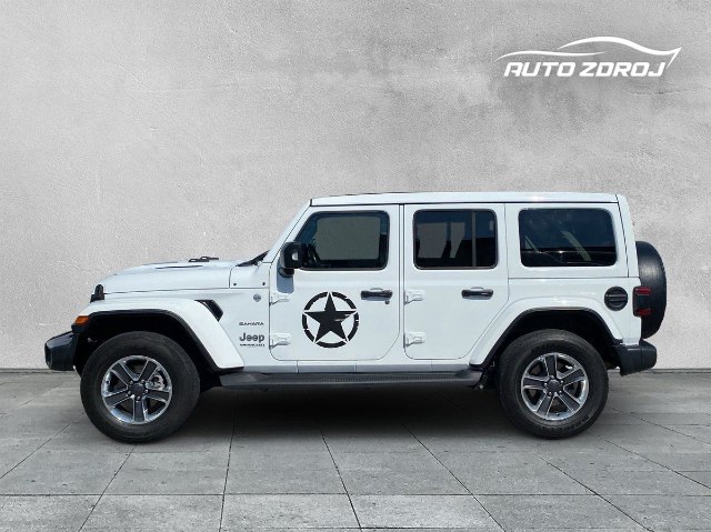 Jeep Wrangler Sahara 2.0 T-GDI 4x4, 200kW, A, 5d.