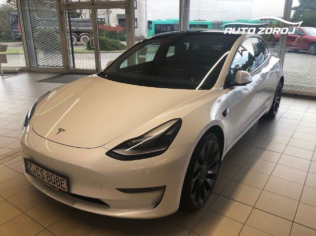 Tesla Model 3 Performance AWD, 377kW, A, 5d.