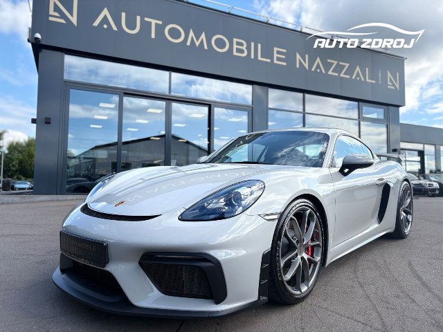 Porsche Cayman GT 4, 309kW, M, 2d.