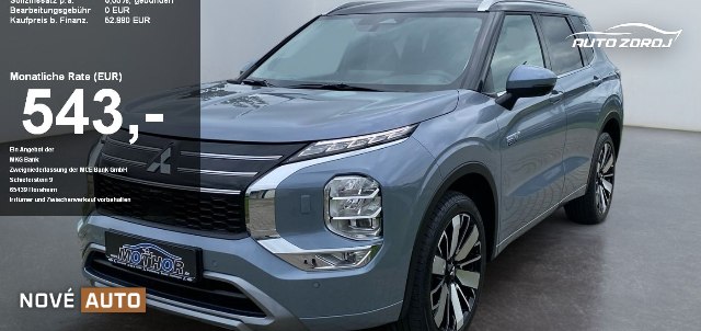 Mitsubishi Outlander PHEV 4WD, 225kW, A, 5d.