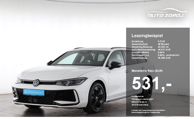 Volkswagen Passat Variant R-Line 2.0 TDI DSG 4Motion, 142kW, A, 5d.