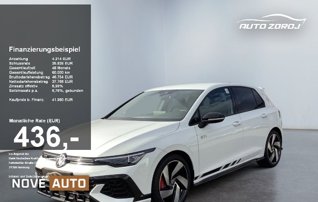 Volkswagen Golf GTI 2.0 TSI Clubsport DSG, 221kW, A, 5d.
