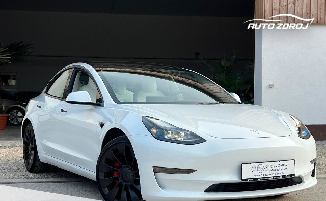 Tesla Model 3 Performance AWD, 377kW, A, 5d.