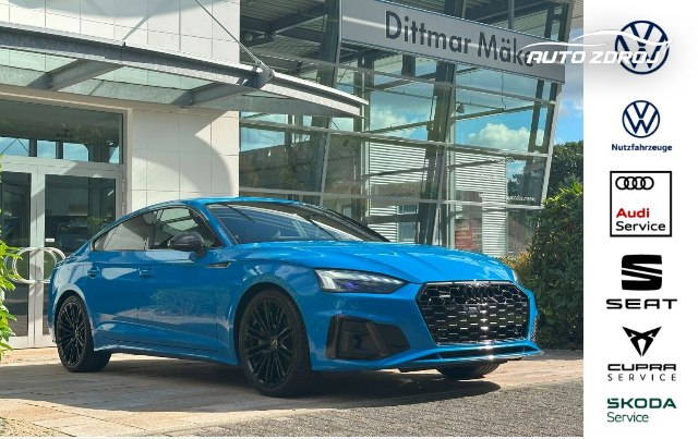 Audi A5 Sportback S-Line 45 TFSI quattro S-tronic, 195kW, A7, 5d.