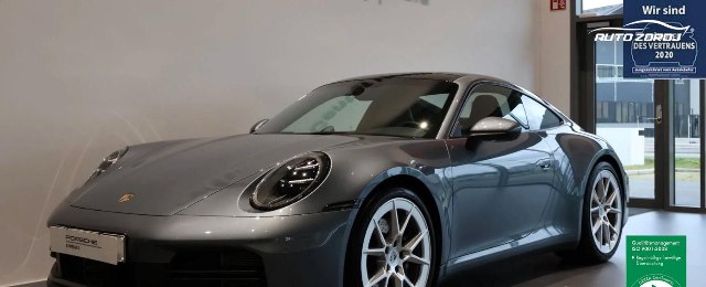 Porsche 992 Carrera, 290kW, A, 2d.