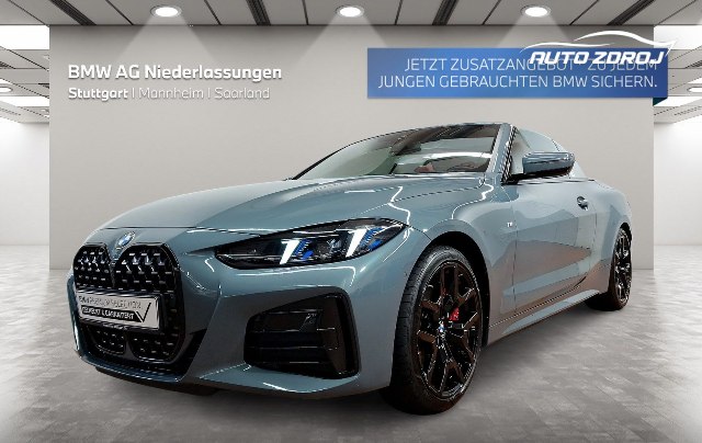 BMW rad 4 Cabriolet M-Sportpaket 430i xDrive, 180kW, A, 2d.