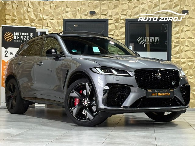 Jaguar F-Pace SVR P550 AWD, 405kW, A8, 5d.