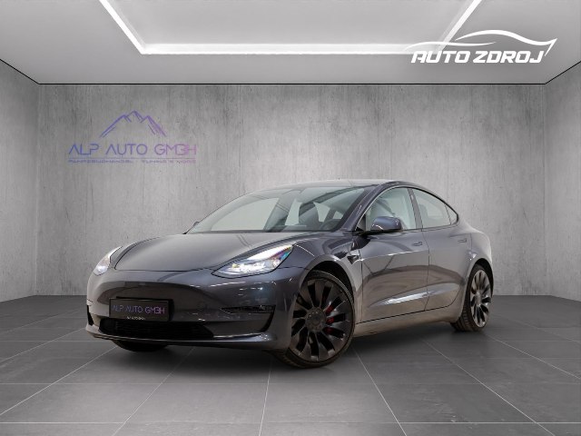 Tesla Model 3 Performance AWD, 377kW, A, 5d.