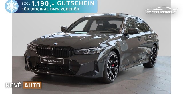 BMW rad 3 M-Sportpaket 320d, 140kW, A8, 4d.