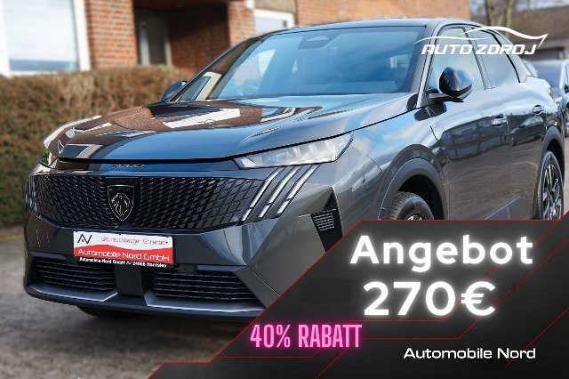 Peugeot 3008 GT 1.2 Hybrid 145, 107kW, A, 5d.