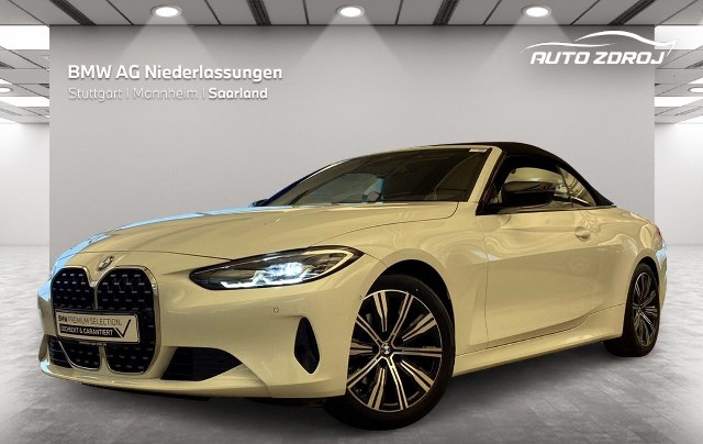 BMW rad 4 Cabriolet 420i RWD, 135kW, A8, 2d.