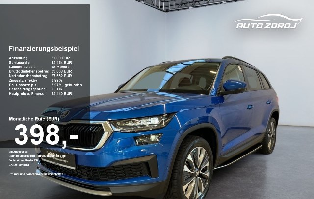 Škoda Kodiaq Tour 2.0 TDI DSG, 110kW, A7, 5d.