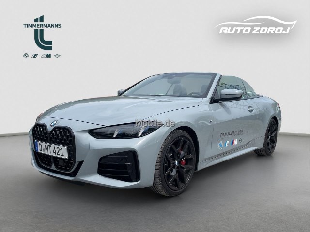 BMW rad 4 Cabriolet M-Sportpaket 420i RWD, 135kW, A8, 2d.