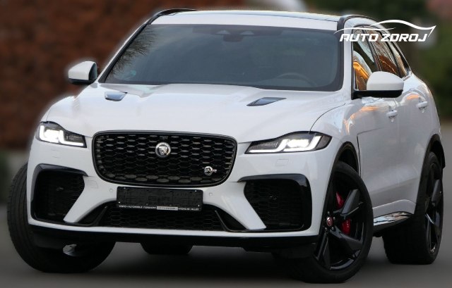 Jaguar F-Pace SVR P550 AWD, 405kW, A8, 5d.