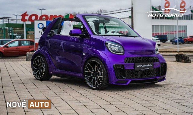Smart ForTwo BRABUS cabrio EV, 68kW, A, 2d.