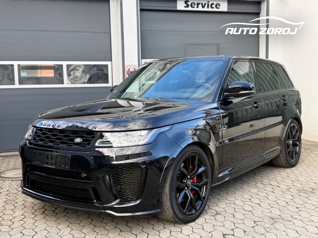 Land Rover Range Rover Sport SVR P575 AWD, 423kW, A8, 5d.