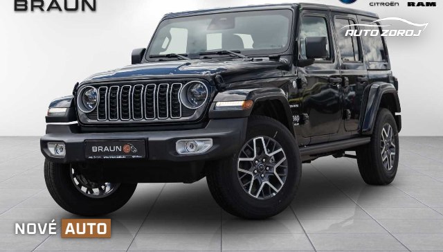 Jeep Wrangler Sahara 2.0 T-GDI 4x4, 200kW, A, 5d.
