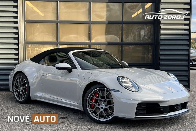 Porsche 992 Cabrio 4 S, 353kW, A8, 2d.