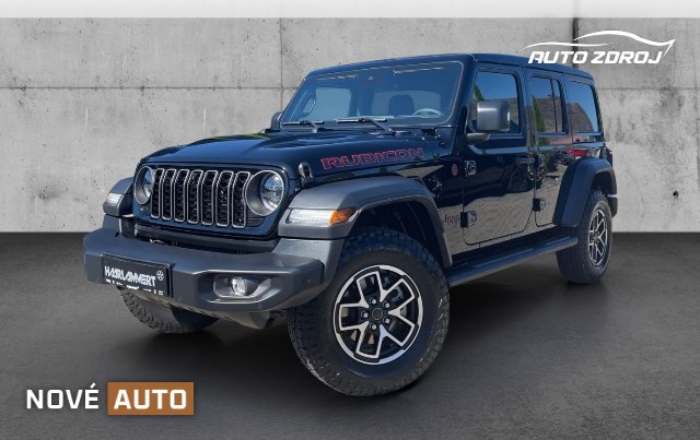 Jeep Wrangler Rubicon 2.0 T-GDI 4x4, 200kW, A, 5d.