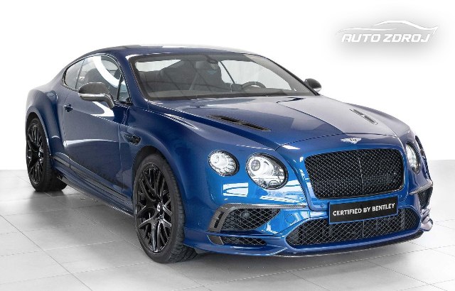 Bentley Continental GT Supersports 6.0 W12 AWD, 522kW, A, 2d.