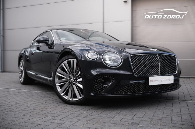 Bentley Continental GT Speed 6.0 W12 AWD, 485kW, A, 2d.