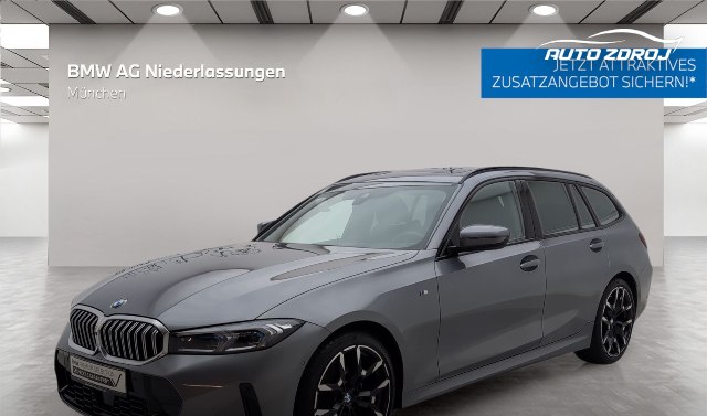 BMW rad 3 Touring M-Sportpaket 320d xDrive, 140kW, A8, 5d.