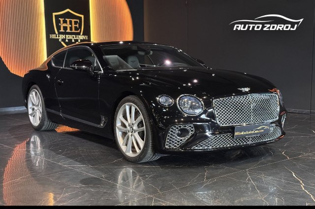 Bentley Continental GT 6.0 W12 AWD, 467kW, A8, 2d.
