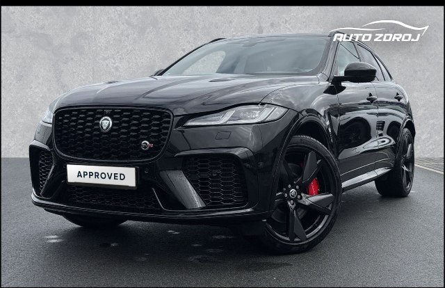 Jaguar F-Pace SVR P550 AWD, 405kW, A8, 5d.