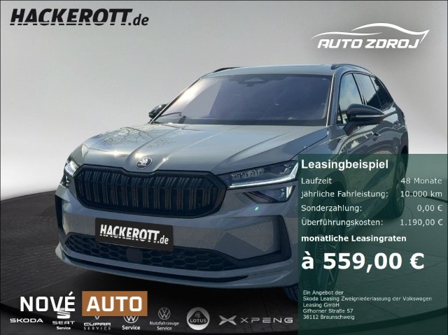 Škoda Kodiaq SportLine 2.0 TDI DSG 4x4, 142kW, A, 5d.