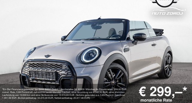 Mini Cooper Cabrio 1.5, 100kW, A, 2d.