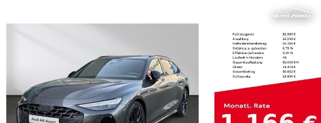 Audi A6 Avant TDI quattro S-tronic, 150kW, A7, 5d.