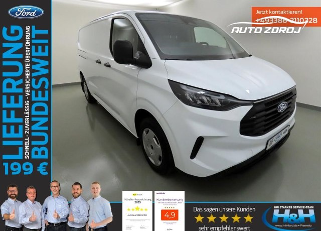 Ford Transit Custom L2 Trend 2.0 EcoBlue, 100kW, M, 4d.