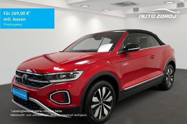 Volkswagen T-Roc Cabrio Goal 1.0 TSI, 85kW, M, 2d.