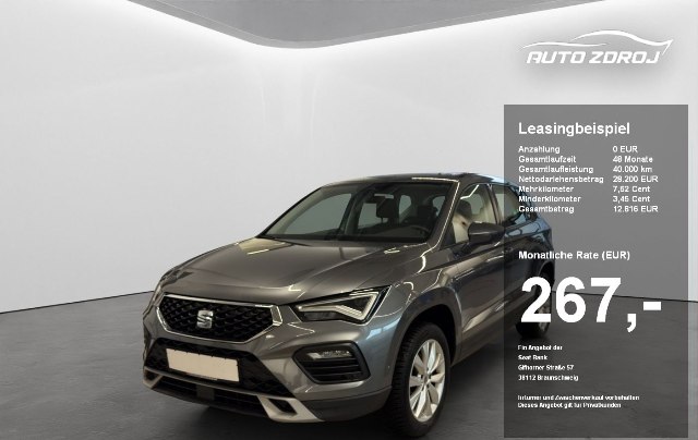 Seat Ateca Style 1.5 TSI, 110kW, M6, 5d.